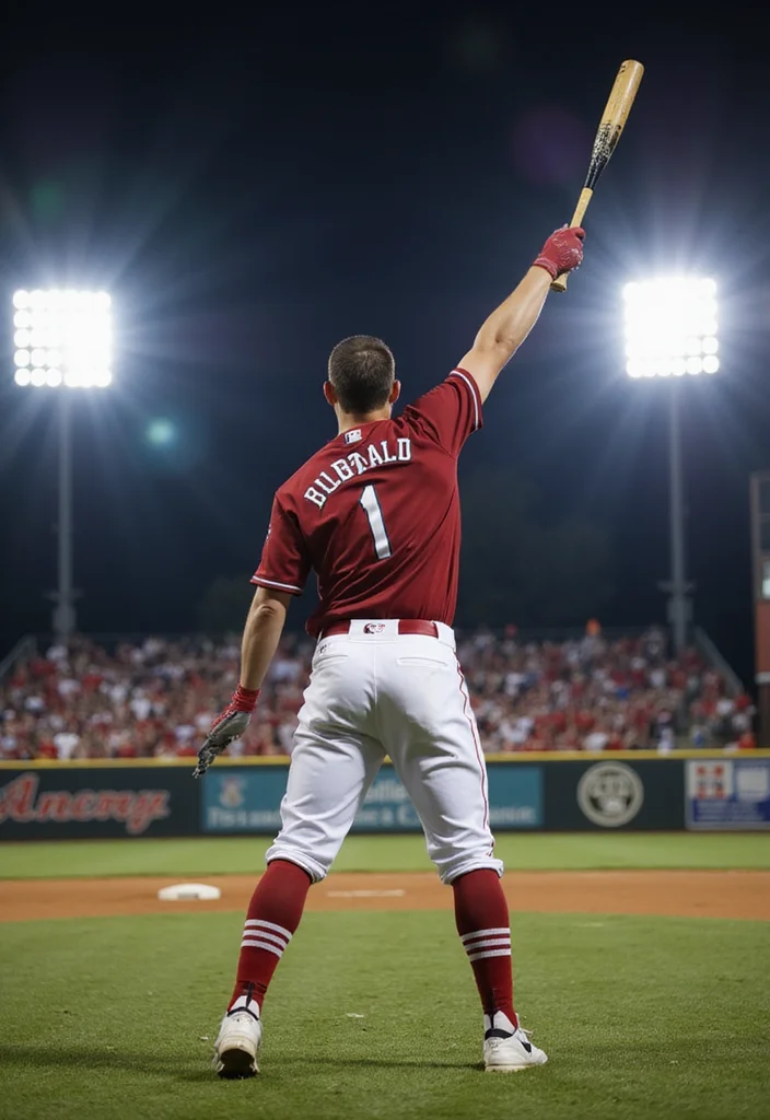 30 Baseball Senior Photo Ideas That Capture the Spirit of the Game - 29. The Final Bow 1