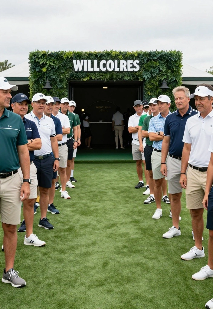 30 Creative Golf Party Decorations That Will Wow Your Guests - 11. Green Carpet Entrance 1