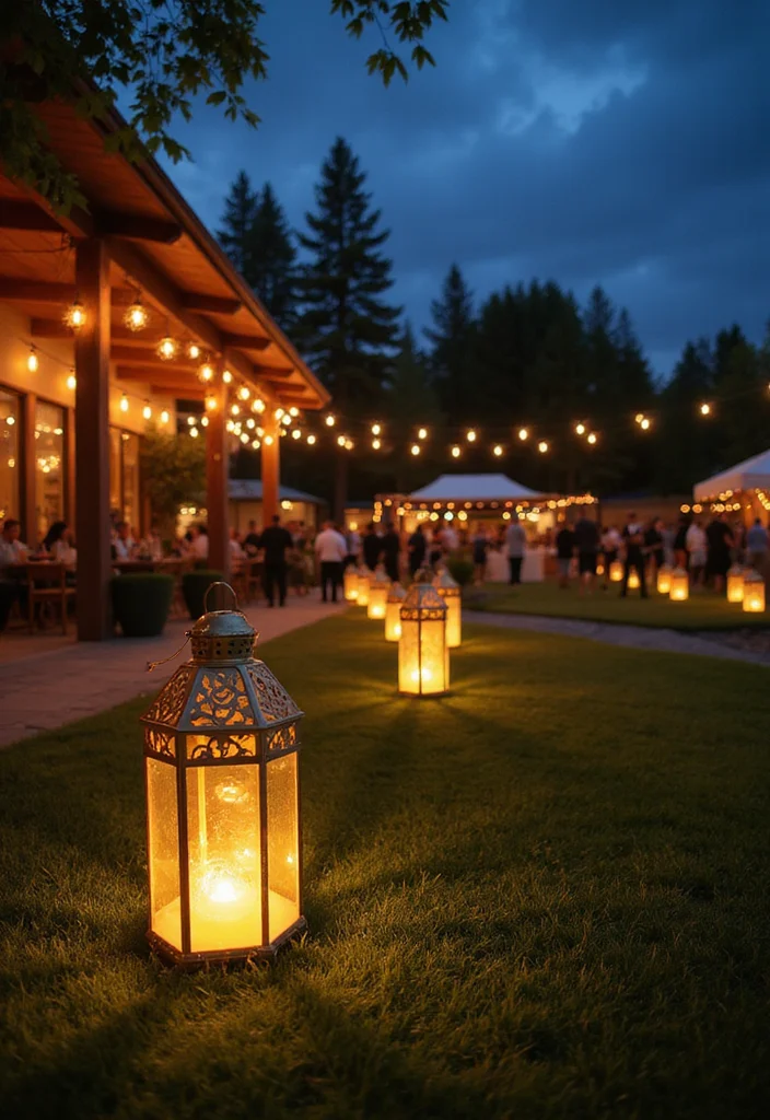 30 Creative Golf Party Decorations That Will Wow Your Guests - 25. Fairway-inspired Lanterns 1