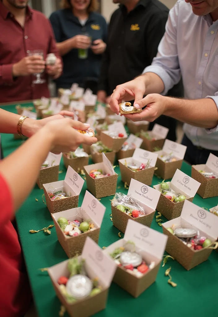 30 Creative Golf Party Decorations That Will Wow Your Guests - 28. Golf Scorecard Favor Boxes 1