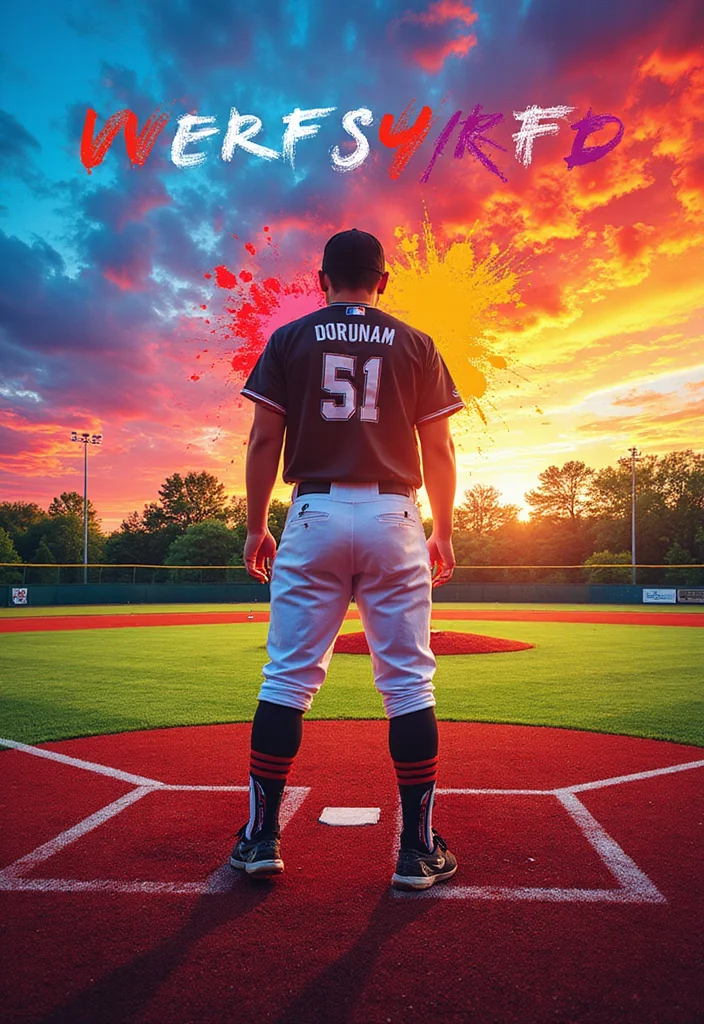 Baseball Banner Ideas for Senior Night That Stand Out - 7. Color Splash Banners 1