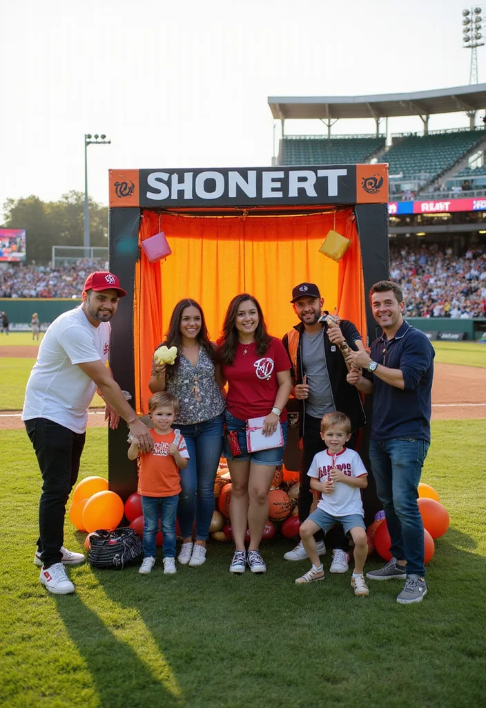 Baseball Senior Night Display Ideas Parents Will Love - 5. Customized Photo Booth Area 1