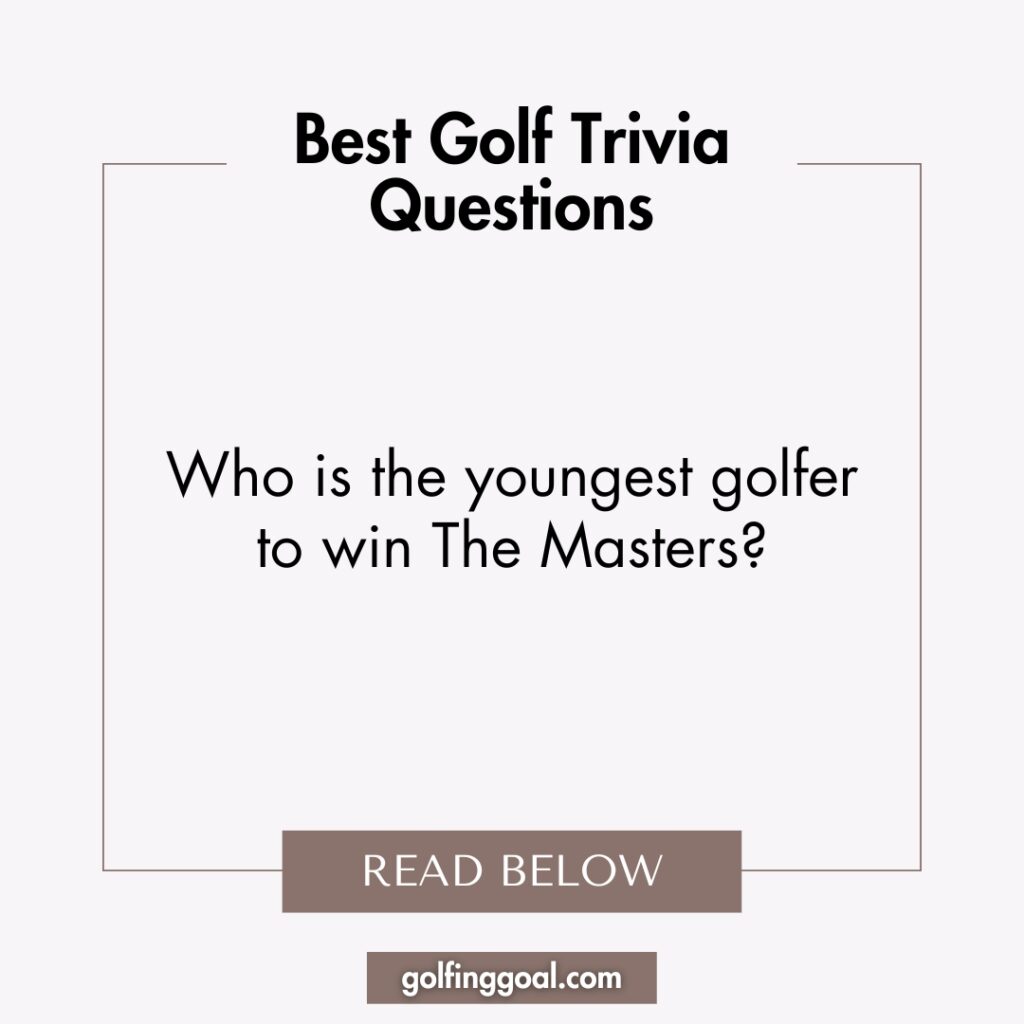 Best Golf Trivia Questions 