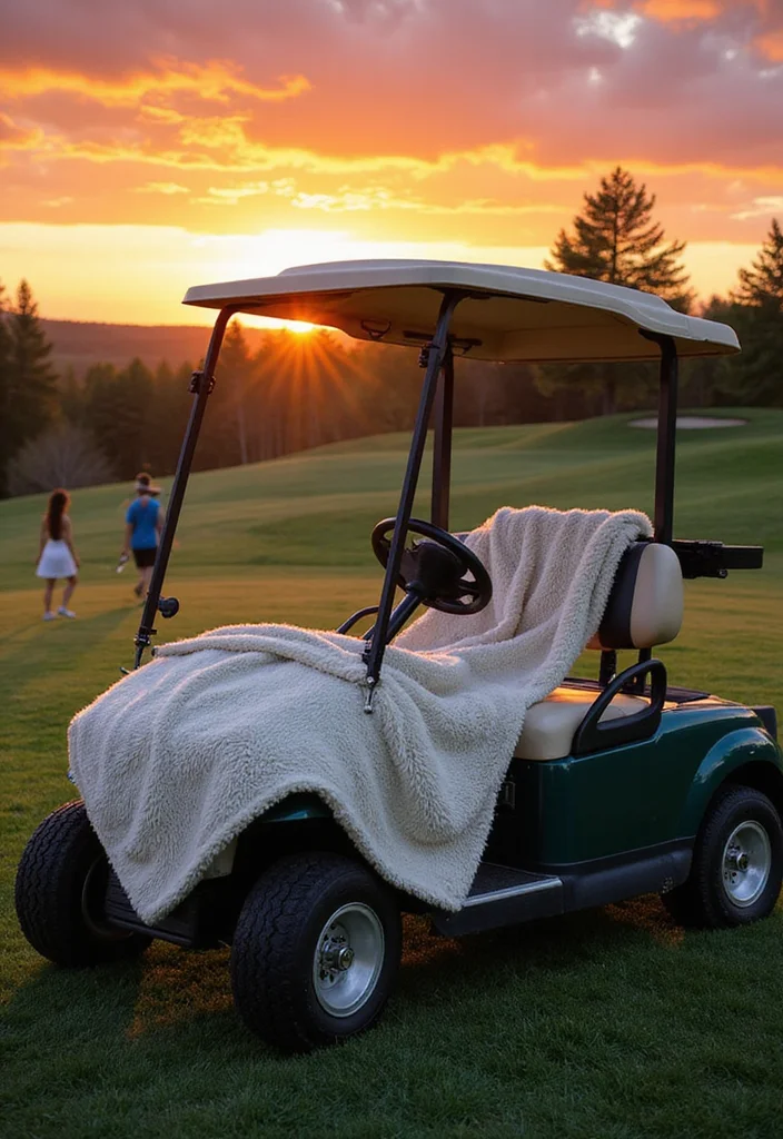 Cute Golf Cart Accessories and Decor That Upgrade Your Ride - 10. Plush Throw Blankets 1