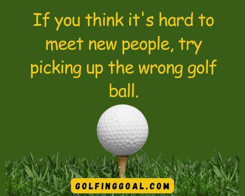 Funny Golf Sayings One Liners