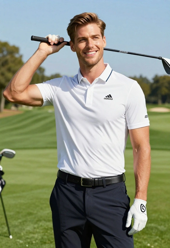 Golf Photoshoot Outfit Ideas That Pop on Camera - 10. Finishing Touches 1