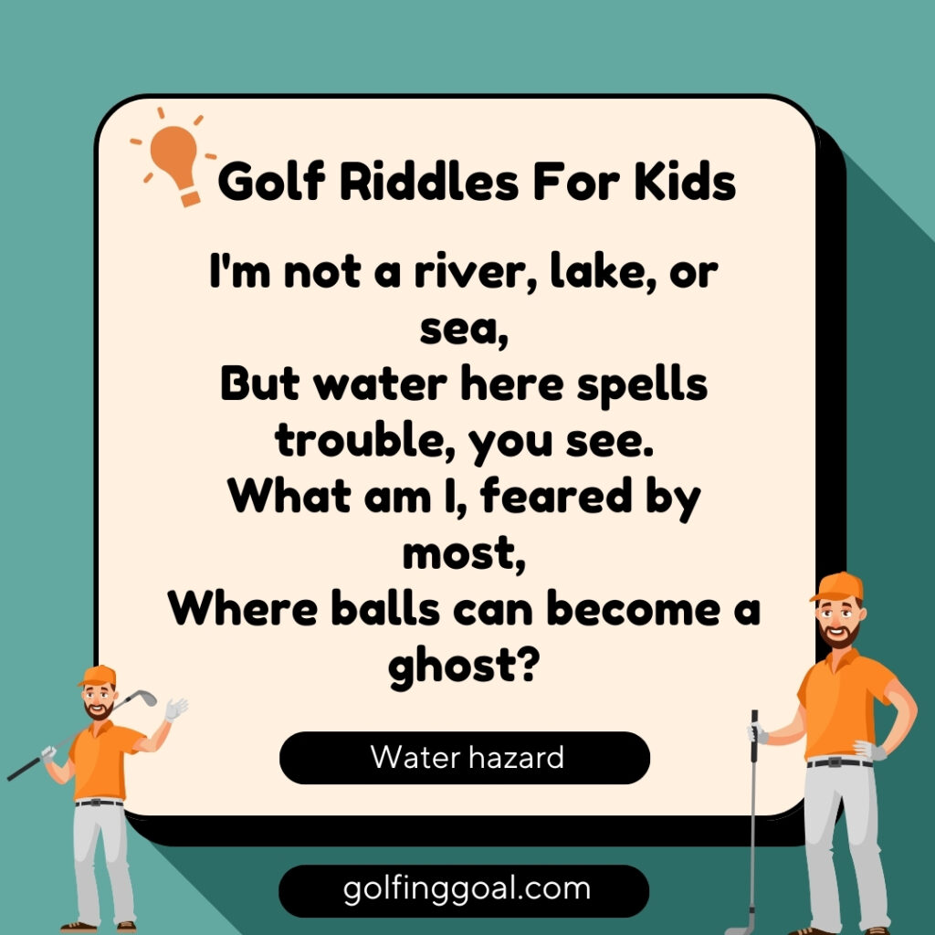 Golf Riddles For Kids.