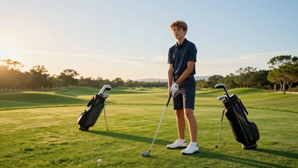Golf Senior Picture Ideas for the Athlete Who Loves the Course - Golfing Goal