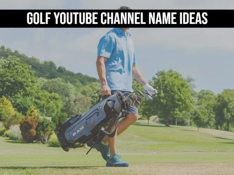 Golf Youtube Channel Name Ideas