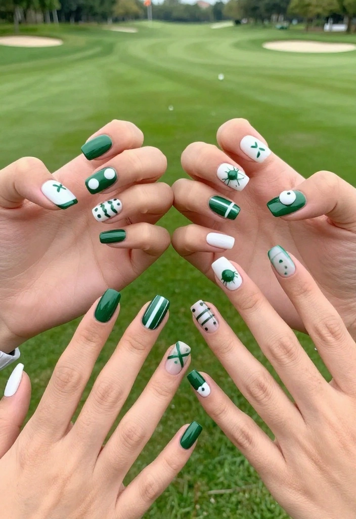 Green and White Golf Nail Designs for the Avid Golfer - Conclusion 1