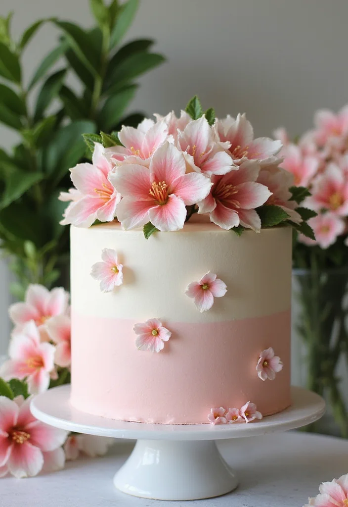 Masters Golf Cake Ideas Inspired by Augusta National - 2. Azalea Blossom Delight 1