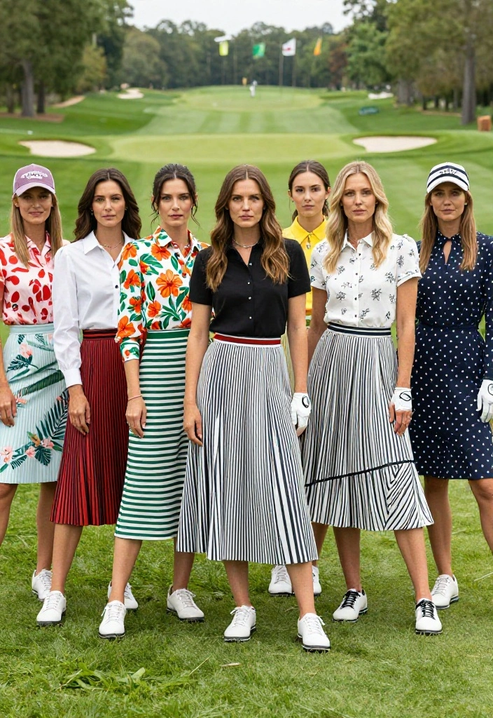 Masters Golf Outfit Ideas for Women: What to Wear to Watch in Style - 7. Prints and Patterns: Go Bold! 1