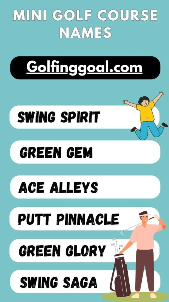 Mini Golf Course Name Ideas List!