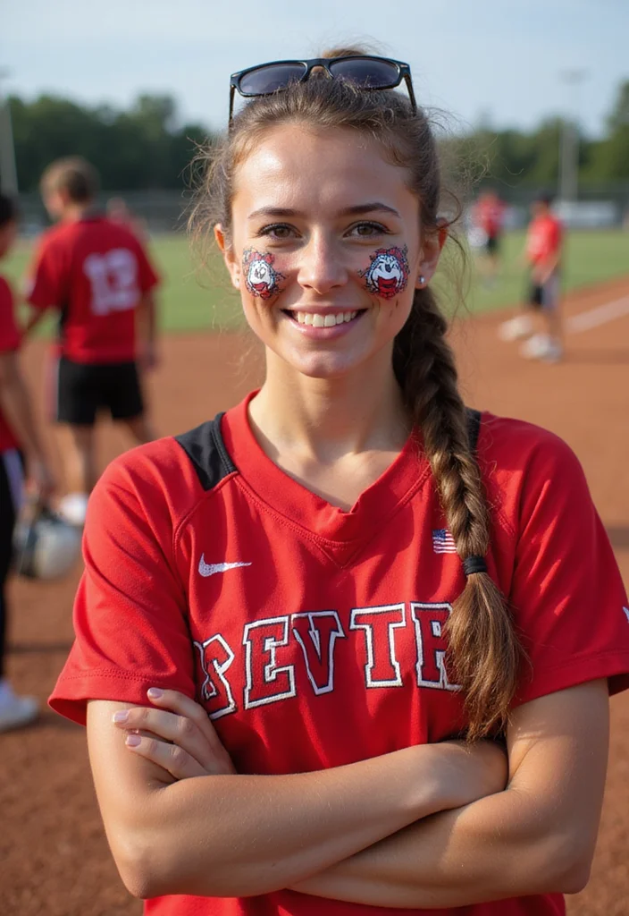 Softball Eyeblack Designs: Cool and Creative Ideas for Game Day - 8. Team Mascots and Logos 1