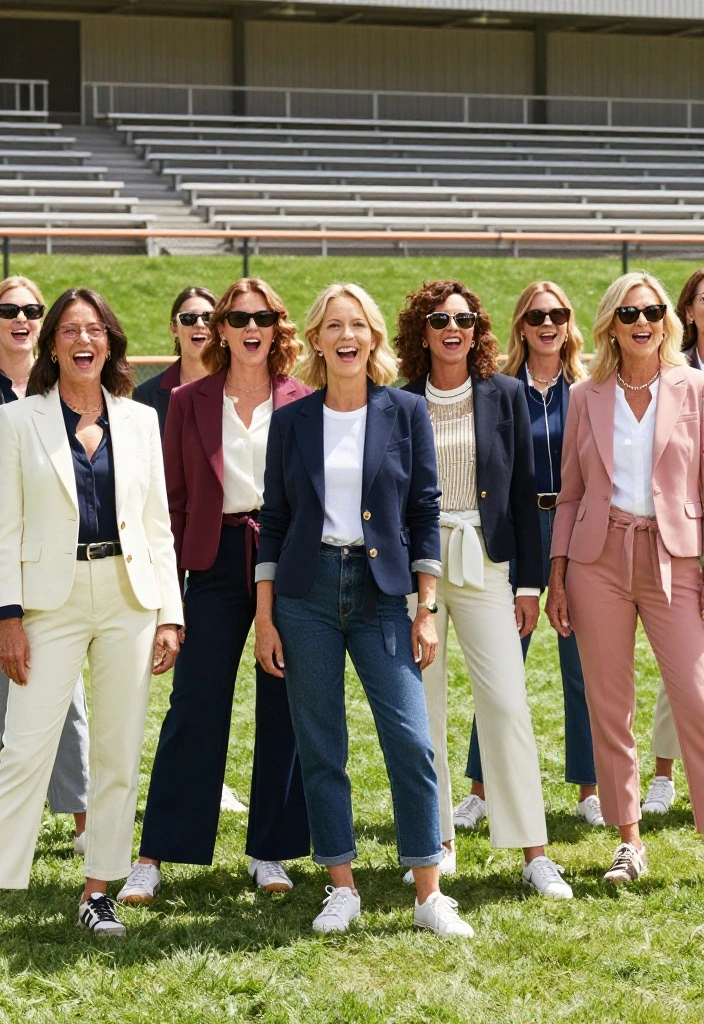 Softball Mom Outfit Ideas That Are Comfortable and Stylish - 5. Layering with Jackets 1