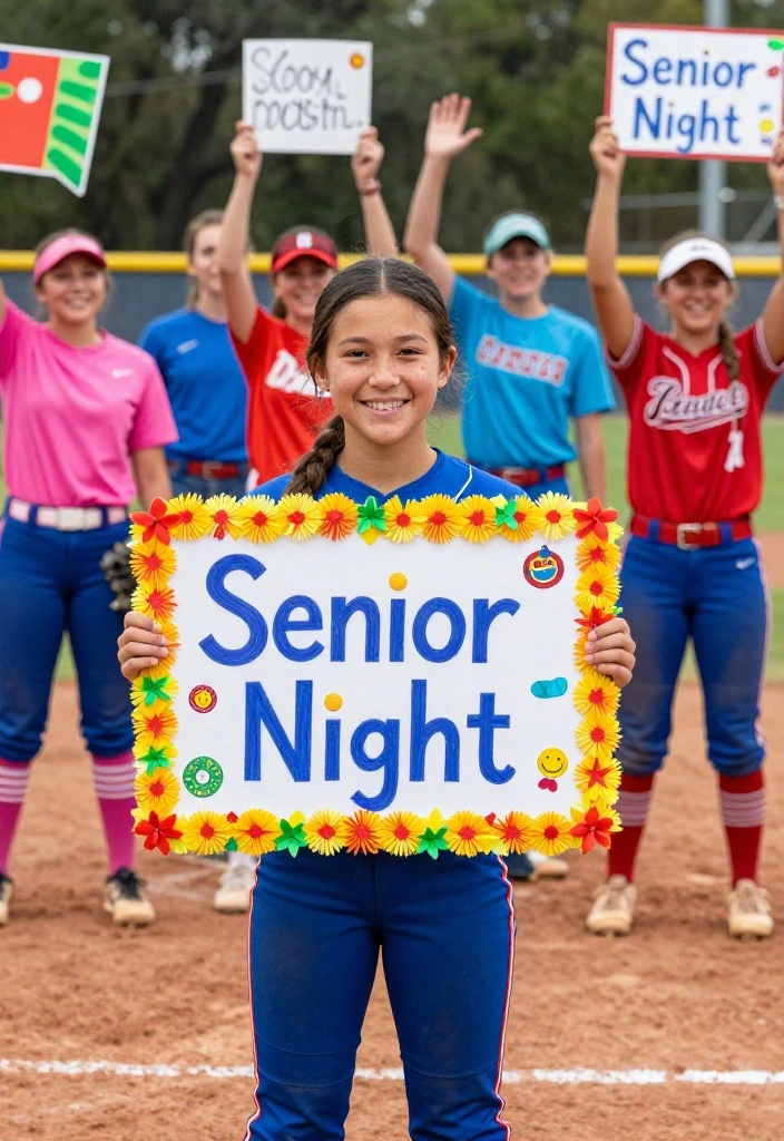 Softball Poster Ideas for Players: Creative Signs to Show Team Spirit - 3. Game Day Themes 1