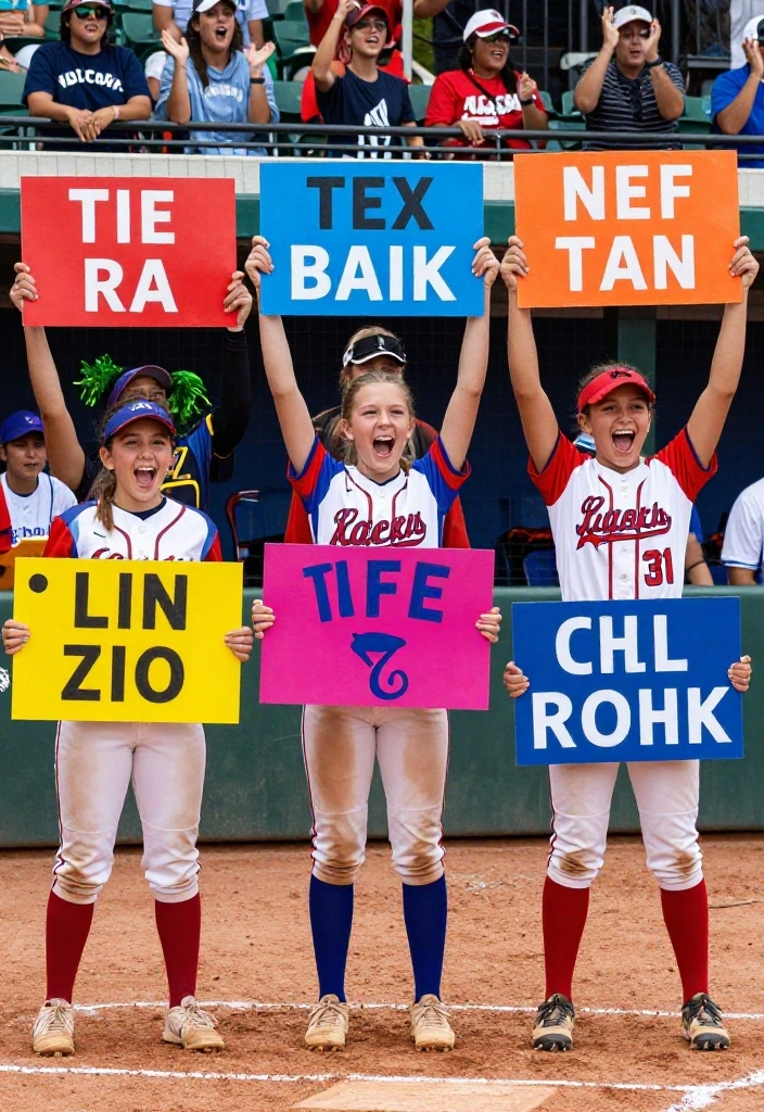 Softball Poster Ideas for Players: Creative Signs to Show Team Spirit - 7. Support Your Teammates 1