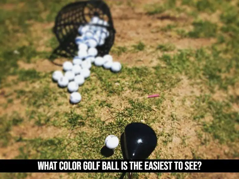 What Color Golf Ball is the Easiest to See?