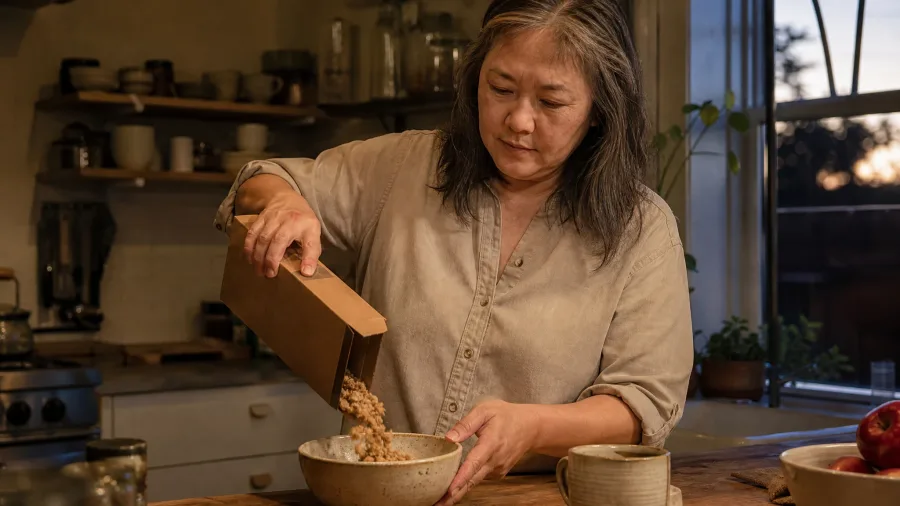 Store-Bought Granola and Packaged Cereal
