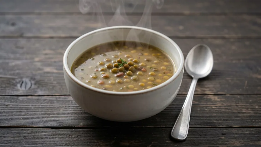 Simmered Brown Lentils