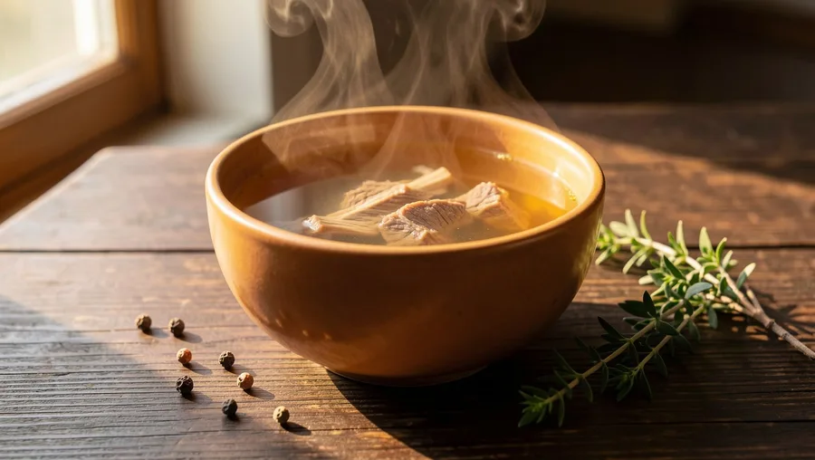Warm Bone Broth Bowls