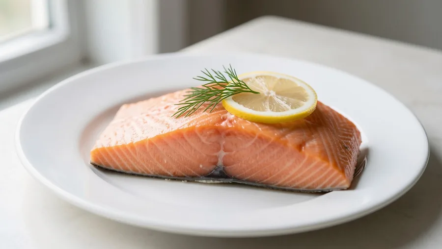 Steamed Atlantic Salmon Fillets