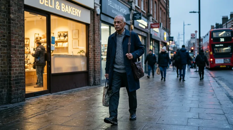 Walking With a Shuffling Stride