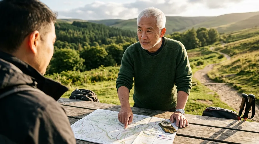 Long-Distance Trail Hiking and Navigation