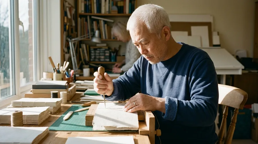 Traditional Analog Bookbinding