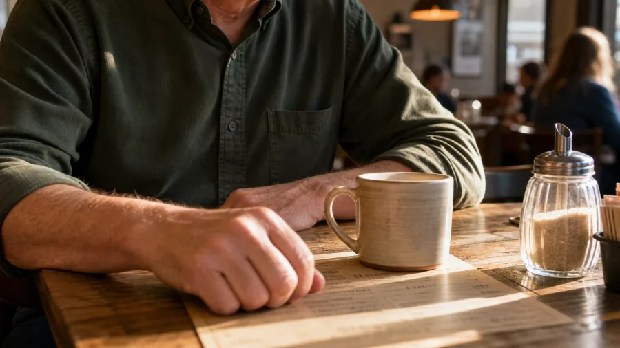 Meeting in public restaurants forces relatives to behave