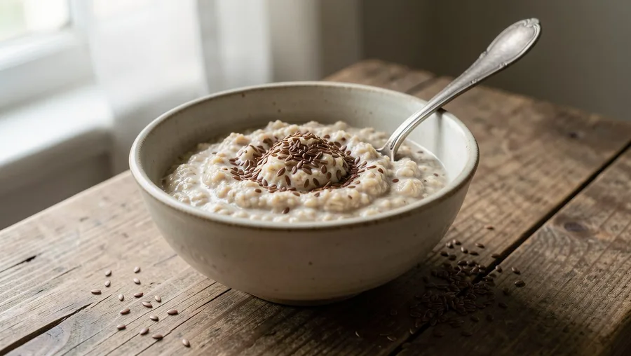 Sprouted Organic Oats Infused With Ground Flaxseeds