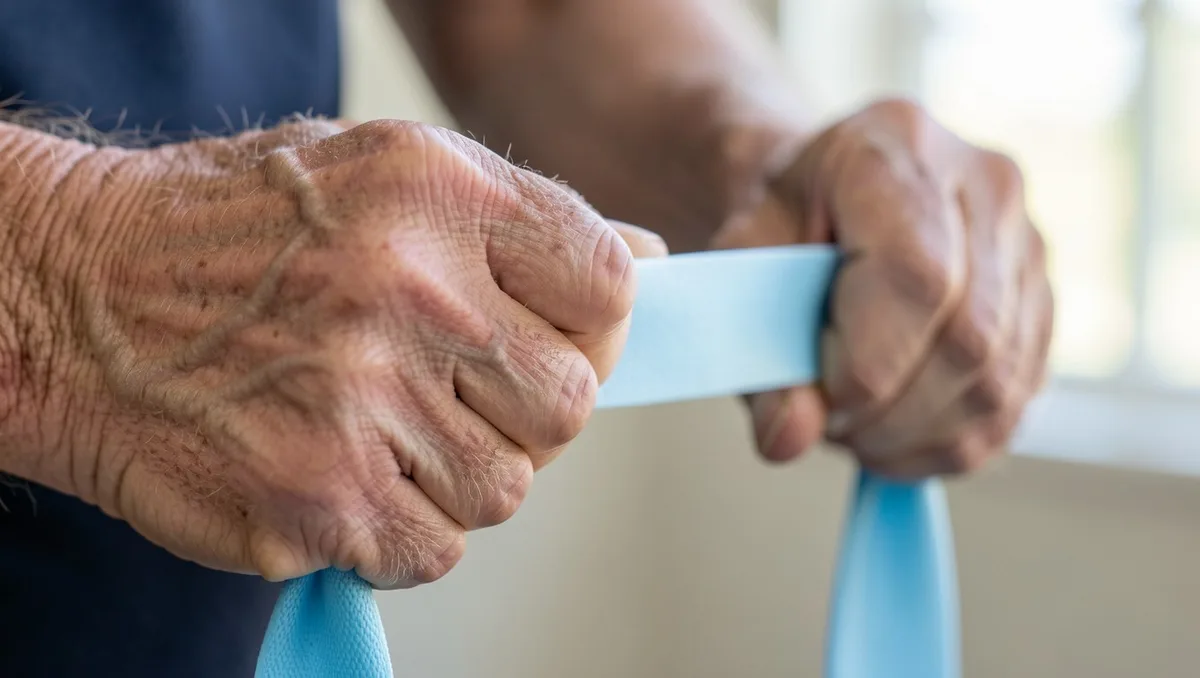 I Did 20 Minutes of Resistance Bands Daily for 8 Weeks at 66