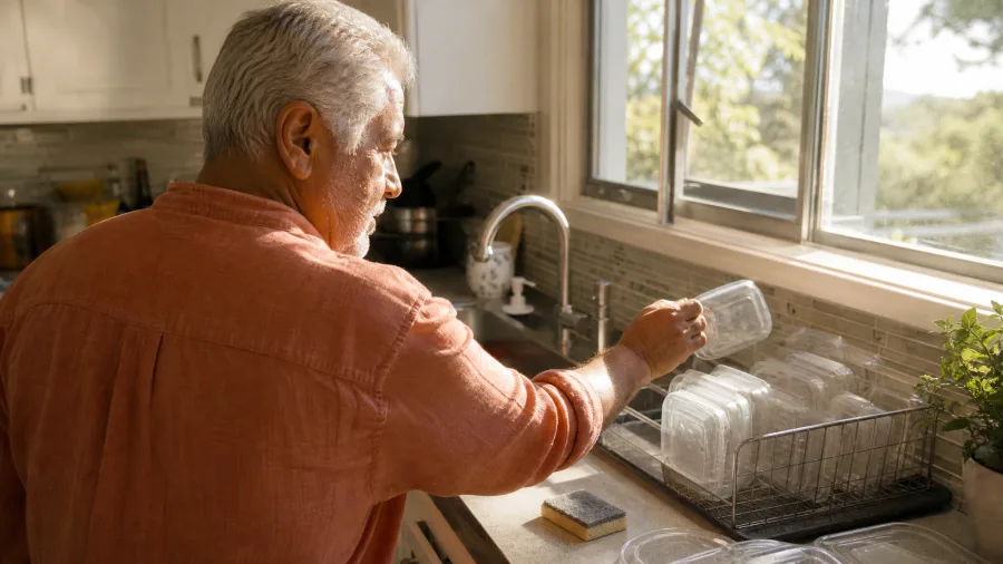 Washing disposable packaging reflects ingrained resistance to waste