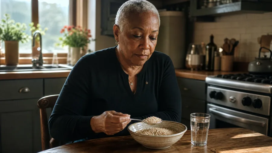 Order Number Three: The Commercial Sweetened Granola and Oat Milk Bowl