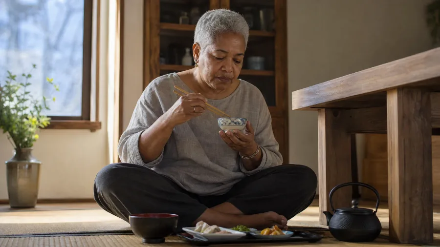 Habit 1: Hara Hachi Bu – The 80% Full Rule