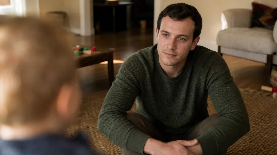 They Fear Repeating Their Father's Detached Parenting Style