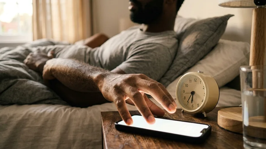 Checking Your Phone Immediately Upon Waking