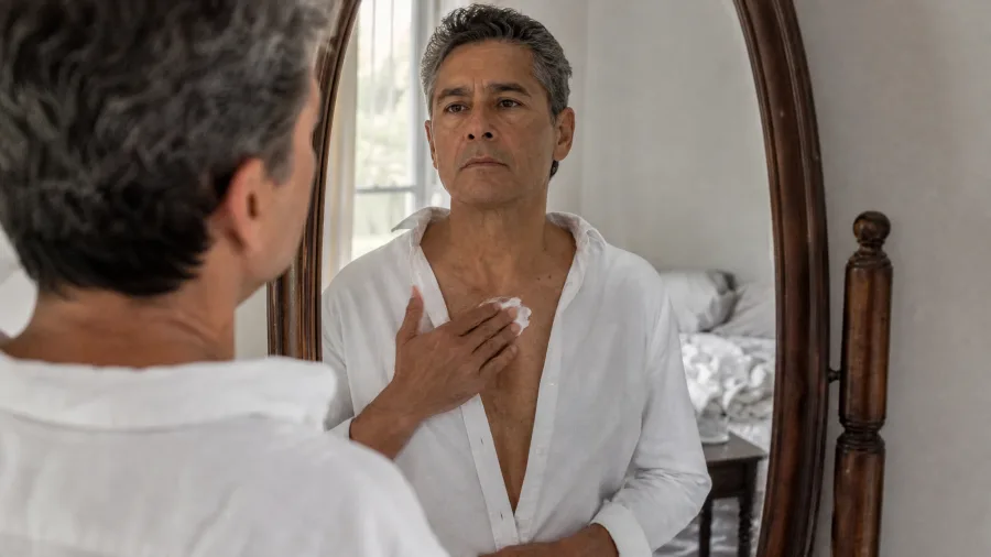 Daily UV Defense for the Décolletage