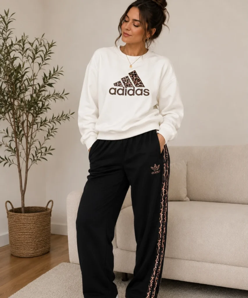 Leopard Print Athletic Set