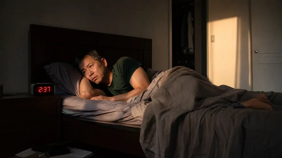 Staring at the Clock During Night Awakenings
