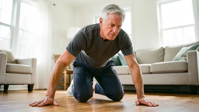 The 4 Moves That Keep You Able to Get Off the Floor Unassisted