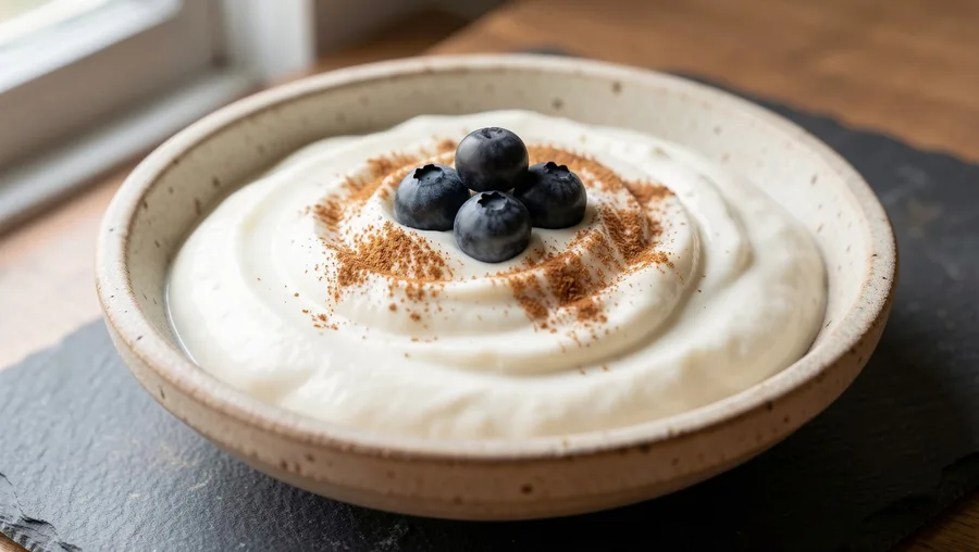 Plain Greek Yogurt for Slow-Release Amino Acids