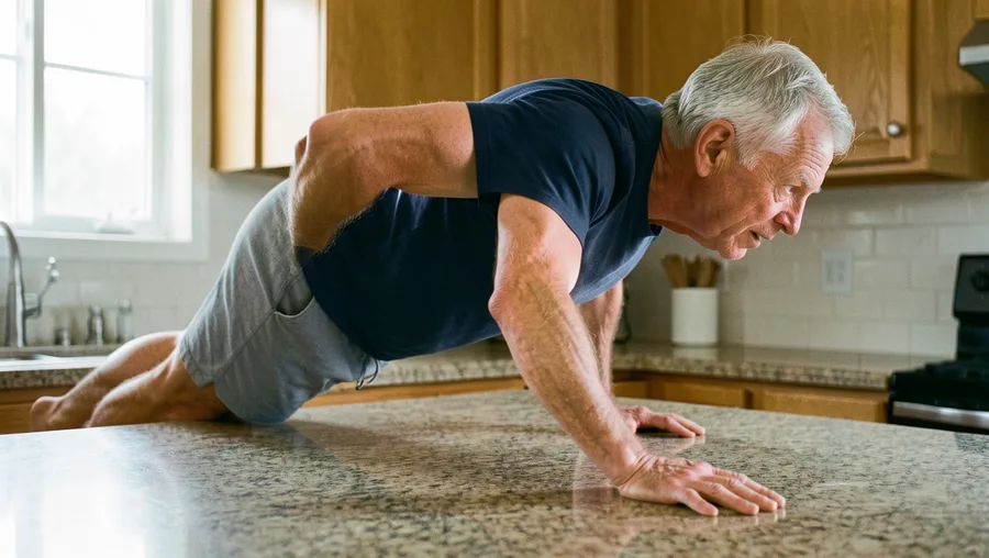 The Incline Push-Up: Shoulder-Safe Chest and Triceps Strength