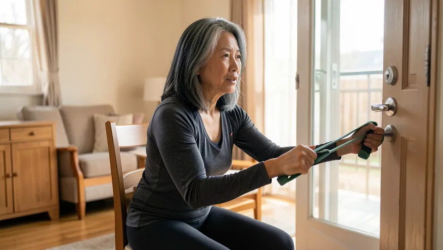 The Resistance Band Row: Correcting Posture and Rotator Cuff Health