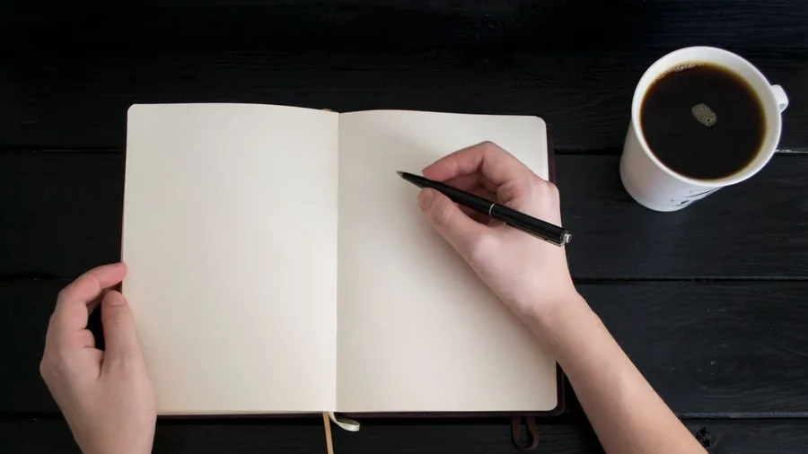 A Two-Column Morning Journal Enforces the Boundary