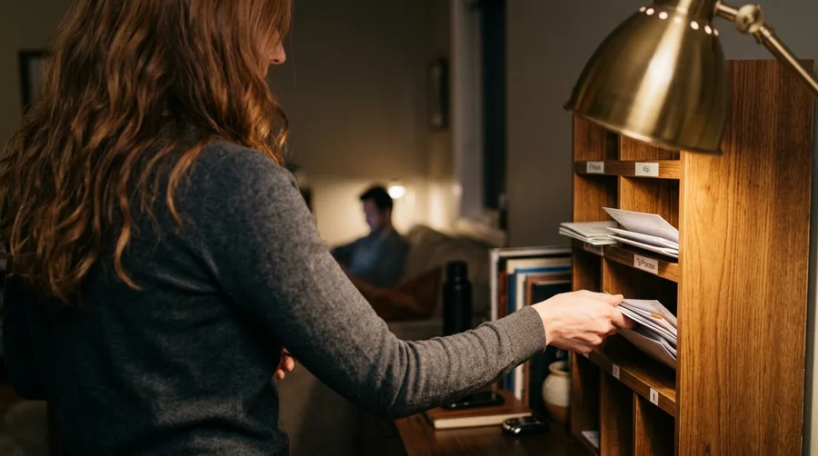 The Stack of Unpaid Bills and Mail