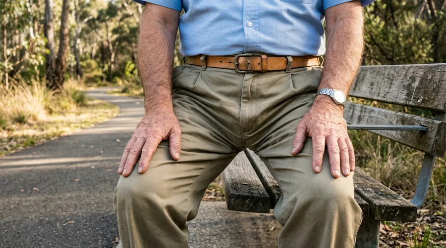 Deeply Pleated Khakis