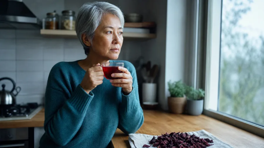 Drink Four: Organic Hibiscus Infusion