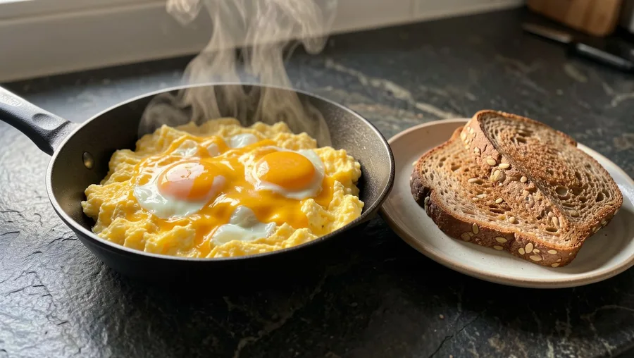 The Egg White and Whole Egg Power Scramble